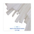 BOARDWALK BW2020 Nonwoven Cut End Edge Mop, Rayon/Polyester, #20, White, 12/Carton