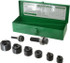 Greenlee 39860 15 Piece, 3/4 to 1-1/2" Punch Hole Diam, Manual Standard Punch Kit