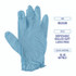 BOARDWALK 382MBXA Disposable Examination Nitrile Gloves, Powder-Free, Medium, 5 mil Thick, 9.5" Long, Blue, 100/Box