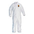 SMITH AND WESSON KleenGuard™ 44317 A40 Elastic-Cuff and Ankles Coveralls, 4X-Large, White, 25/Carton