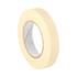 3M Masking Tape: 1" Wide, 120 yd Long, 4.4 mil Thick, Natural 888519338902