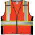 MCR Safety SURVCS2OX2 High Visibility Vest: 2X-Large