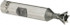 Keo 75186 Dovetail Cutter: 60 °, 2-1/4" Cut Dia, 1-1/16" Cut Width, High Speed Steel