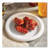 HUHTAMAKI Chinet® 81209 Heavyweight Plastic Plates, 9" dia, White, 125/Pack, 4 Packs/Carton