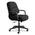 HON COMPANY 2092CU10T Pillow-Soft 2090 Series Managerial Mid-Back Swivel/Tilt Chair, Supports Up to 300 lb, 17" to 21" Seat Height, Black