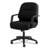 HON COMPANY 2092CU10T Pillow-Soft 2090 Series Managerial Mid-Back Swivel/Tilt Chair, Supports Up to 300 lb, 17" to 21" Seat Height, Black