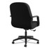 HON COMPANY 2092CU10T Pillow-Soft 2090 Series Managerial Mid-Back Swivel/Tilt Chair, Supports Up to 300 lb, 17" to 21" Seat Height, Black