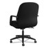 HON COMPANY 2092CU10T Pillow-Soft 2090 Series Managerial Mid-Back Swivel/Tilt Chair, Supports Up to 300 lb, 17" to 21" Seat Height, Black