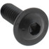 MSC 16480 Button Socket Cap Screw: 1/4-20 x 3/4, Alloy Steel, Black Oxide Coated