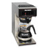 BUNN-O-MATIC 133000001 VP17-1 12-Cup Commercial Pourover Coffee Brewer, Stainless Steel/Black
