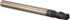 OSG 414-1250-BN11 Ball End Mill: 0.125" Dia, 0.25" LOC, 4 Flute, Solid Carbide