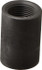 Anvil 0361175805 Black Reducing Coupling: 3/4 x 3/8", Threaded