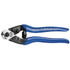 Klein Tools 63016 Cable Cutter: 0.16, 0.19 & 0.25" Capacity, Plastic Handle, 7-1/2" OAL