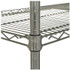 ALERA SW504818SR NSF Certified Industrial Four-Shelf Wire Shelving Kit, 48w x 18d x 72h, Silver