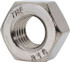 Value Collection 746033PS Hex Nut: 7/16-14, Grade 316 Stainless Steel, Uncoated