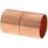 Value Collection BDNA-15746 Wrot Copper Pipe Coupling: 3/4" Fitting, C x C