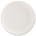 AJM PACKAGING CORP. Corporation CP9GOEWH Gold Label Coated Paper Plates, 9" dia, White, 100/Pack, 10 Packs/Carton