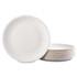 AJM PACKAGING CORP. Corporation CP9GOEWH Gold Label Coated Paper Plates, 9" dia, White, 100/Pack, 10 Packs/Carton