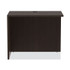 ALERA VA353624ES Alera Valencia Series Reversible Return/Bridge Shell, 35w x 23.63d x 29.5h, Espresso