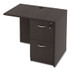 ALERA VA353624ES Alera Valencia Series Reversible Return/Bridge Shell, 35w x 23.63d x 29.5h, Espresso