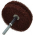 Superior Abrasives A019400 Mounted Flap Wheel: 3" Dia, 1/2" Face Width, Aluminum Oxide