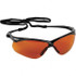 KleenGuard 20384 Safety Glass: Scratch-Resistant, Polycarbonate, Blue Mirror Lenses, Full-Framed, UV Protection