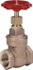 Milwaukee Valve 105-200 Gate Valve: Non-Rising Stem, 2" Pipe, Threaded (NPT), Bronze