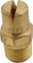 Bete Fog Nozzle 1/8NF20120@4 Brass Standard Fan Nozzle: 1/8" Pipe, 120 &deg; Spray Angle