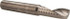 Accupro OCSFA37569 Spiral Router Bit: 0.375" Dia, 1.125" LOC, 3/8" Shank Dia, Upcut