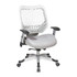 OFFICE STAR PRODUCTS Office Star 86-M22C625R  Space Revv Mesh Mid-Back Chair, Ice White/Shadow