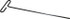 Eklind 31909 Hex Key: 0.14" Hex, T-Handle Arm