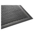 MILLENNIUM MAT COMPANY Guardian 14030500 Clean Step Outdoor Rubber Scraper Mat, Black Ribbon Ribbed Polypropylene Surface, 36" x 60"