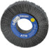 Osborn 0004062200 Wheel Brush: 6" Wheel Dia, Crimped