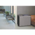 RUBBERMAID COMMERCIAL PROD. 1961629 Configure Indoor Recycling Waste Receptacle, Mixed Recycling, 33 gal, Metal, Gray