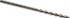 Guhring 9005490016700 Jobber Length Drill Bit: 1.67 mm Dia, 130 °, High Speed Steel