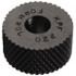 MSC EPF-480 Standard Knurl Wheel: 1/2" Dia, 70 ° Tooth Angle, 80 TPI, Diamond, High Speed Steel