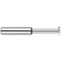 Harvey Tool 71580 Woodruff Keyseat Cutter: 0.5" Cut Dia, 0.25" Cut Width, 1/2" Shank Dia, Straight Tooth