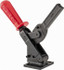 De-Sta-Co 5910 Manual Hold-Down Toggle Clamp: Vertical, 1,600.64 lb Capacity, Solid Bar, Flanged Base