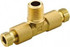 Parker 172HD-4-2 Compression Tube Male Branch Tee: 1/8" Thread, Compression x Compression x MNPT