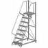 Ballymore 083221XKF RE-EX Steel Rolling Ladder: 8 Step