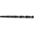 Precision Twist Drill 6001005 Taper Shank Drill Bit: 0.5469" Dia, 2MT, 118 °, High Speed Steel