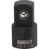 DeWALT DWMT75372OSP Socket Adapters & Universal Joints; Adapter Type: Impact ; Male Size: 3/4 ; Female Size: 1/2 ; Male Drive Style: Hex ; Overall Length (Inch): 1-7/8 ; Female Drive Style: Hex