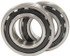 Nachi 7204 CYDU P4 Angular Contact Ball Bearing: 20 mm Bore Dia, 47 mm OD, 14 mm OAW, Without Flange