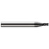 Harvey Tool 13910-C4 Square End Mill: 0.01" Dia, 1/64" LOC, 2 Flutes, Solid Carbide