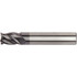 Kennametal 6769607 Corner Chamfer End Mill: 2 mm Dia, 4 mm LOC, 4 Flutes, 0.1 mm Chamfer Width, Solid Carbide