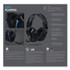 LOGITECH, INC. 981000863 G733 LIGHTSPEED Wireless Gaming Binaural Over The Head Headset, Black