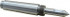 Riten 68103 1/2" Head Diam, Steel Long Point Solid Dead Center