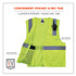 TENACIOUS HOLDINGS, INC. ergodyne® 24522 GloWear 8210HL-S Single Size Class 2 Economy Mesh Vest, Polyester, Small, Lime