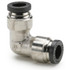 Parker 165PLP-4 Push-To-Connect Tube to Tube Tube Fitting: Union Elbow, 1/4" OD