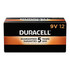 THE DURACELL COMPANY Duracell 01601  Coppertop 9-Volt Alkaline Batteries, Box Of 12